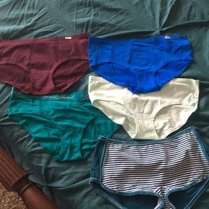 NWT VS/PINK Underwear Bundle (Sz. M)